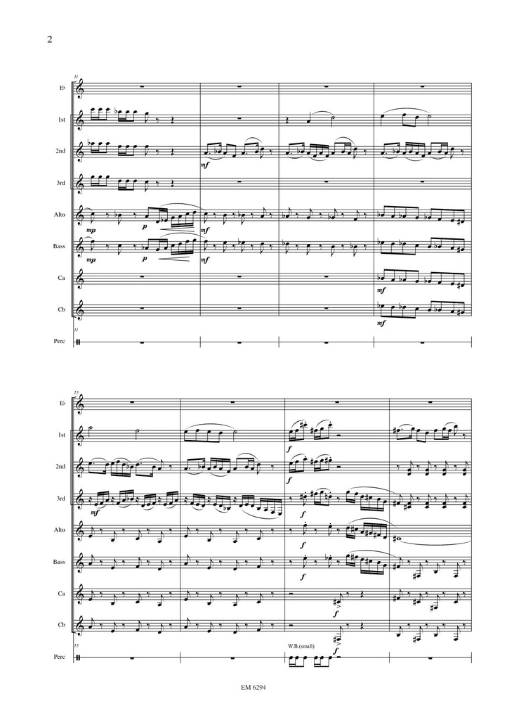 Tajino - Hayashi for Clarinet Choir