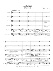 Volgar - Arabesque (Arabeske) for Clarinet Choir