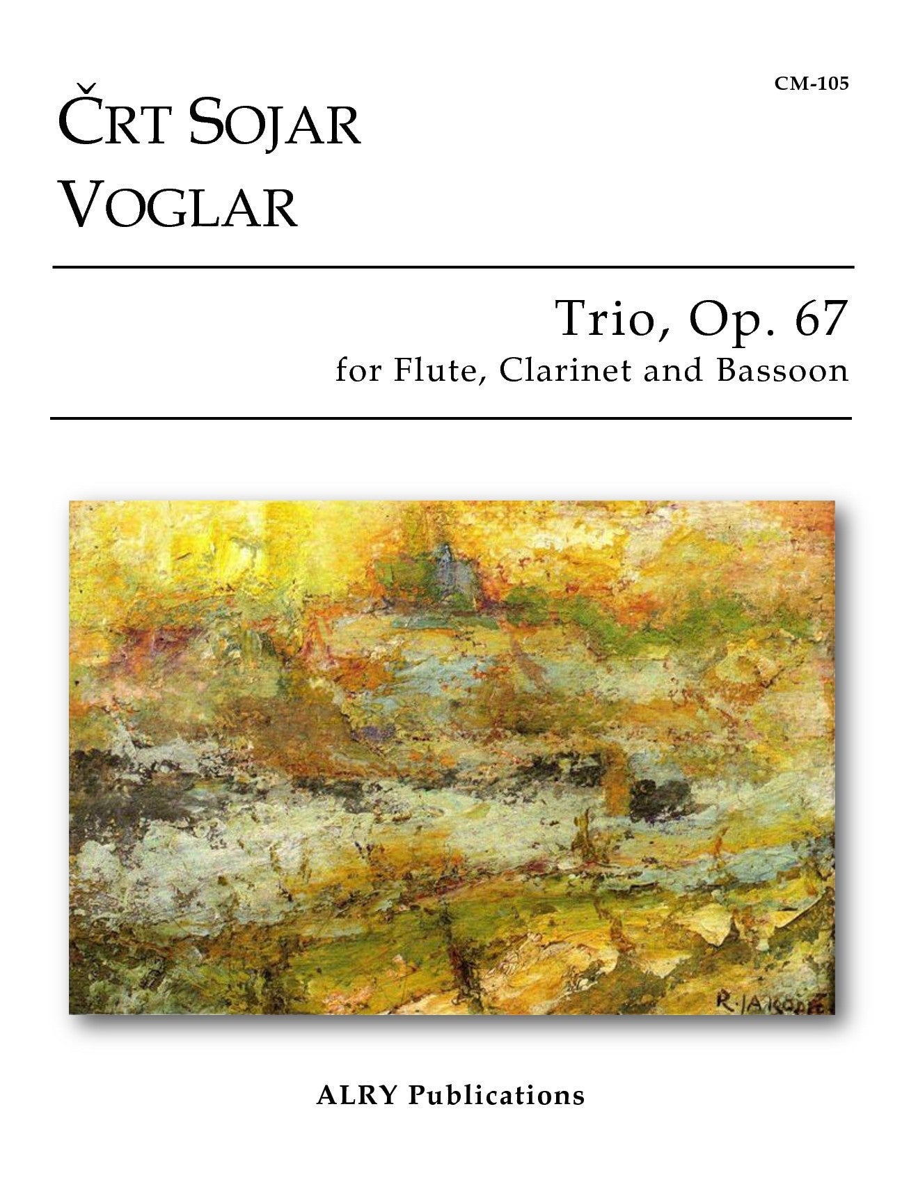 Voglar - Trio Flute, Clarinet, and Bassoon, Op. 67