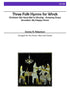 Robertson - Three Folk Hymns for Winds for Two Flutes, Oboe, and Clarinet