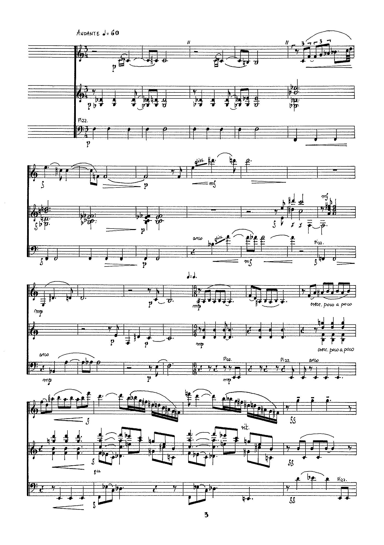 de Kerpel - Trio for Clarinet, Vibraphone, and Double Bass