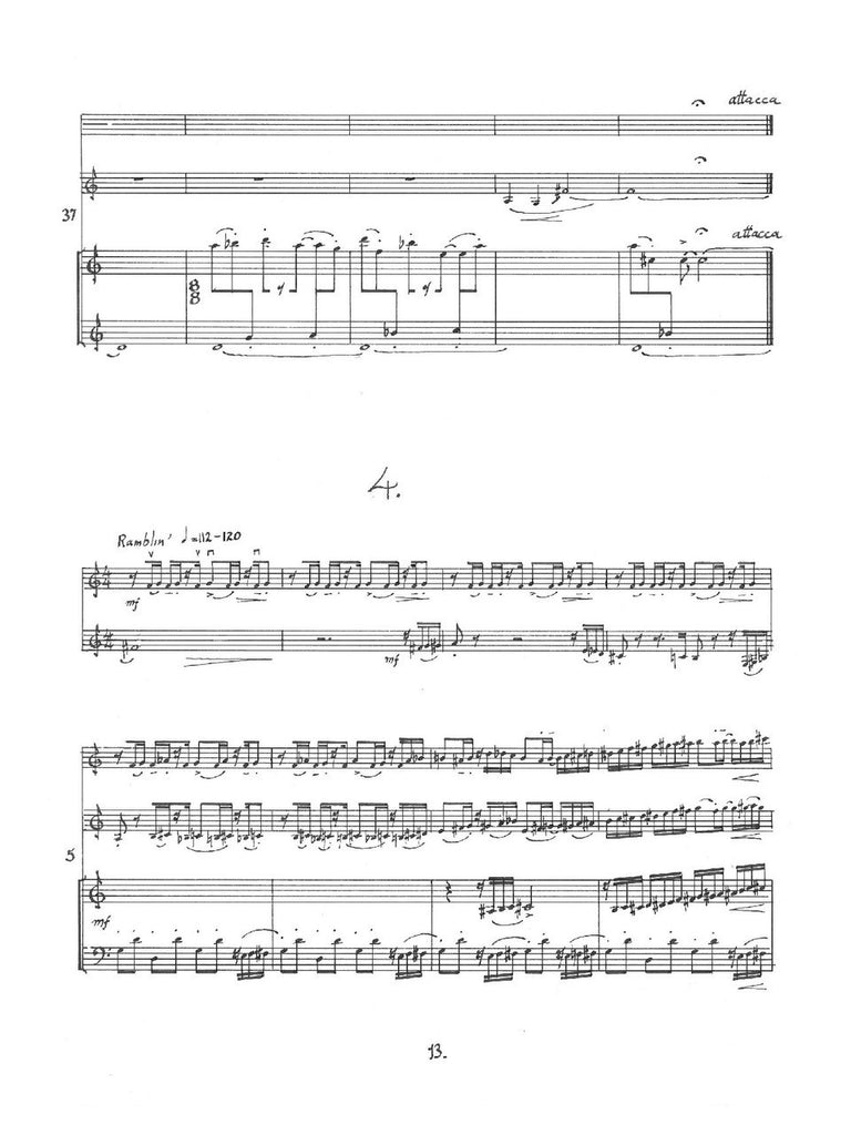 Benshoof - A Whimsical Solution for Violin, Clarinet, and Piano
