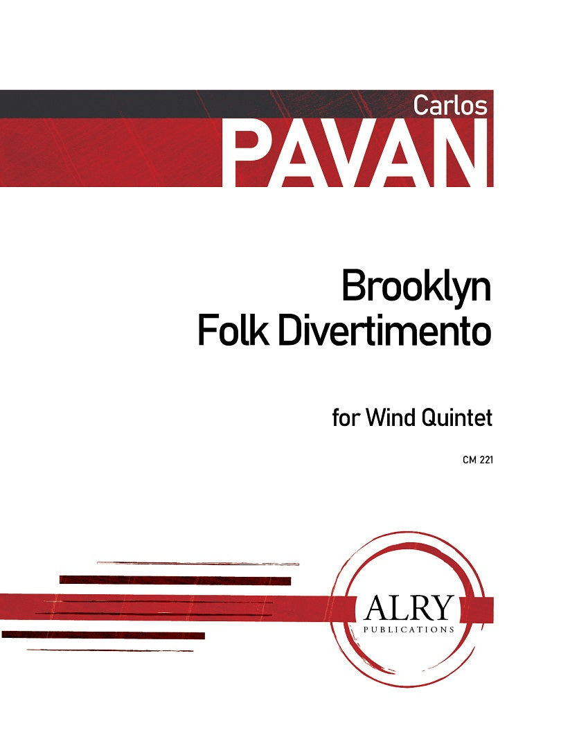Pavan - Brooklyn Folk Divertimento for Wind Quintet