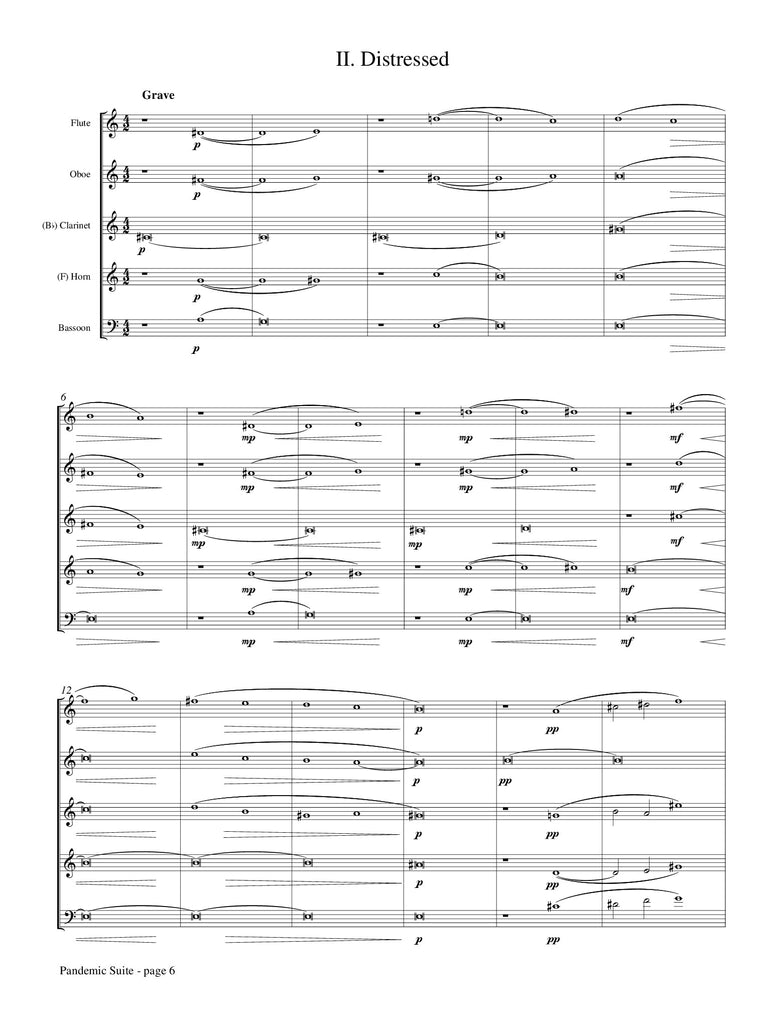 Griffin - Pandemic Suite for Wind Quintet
