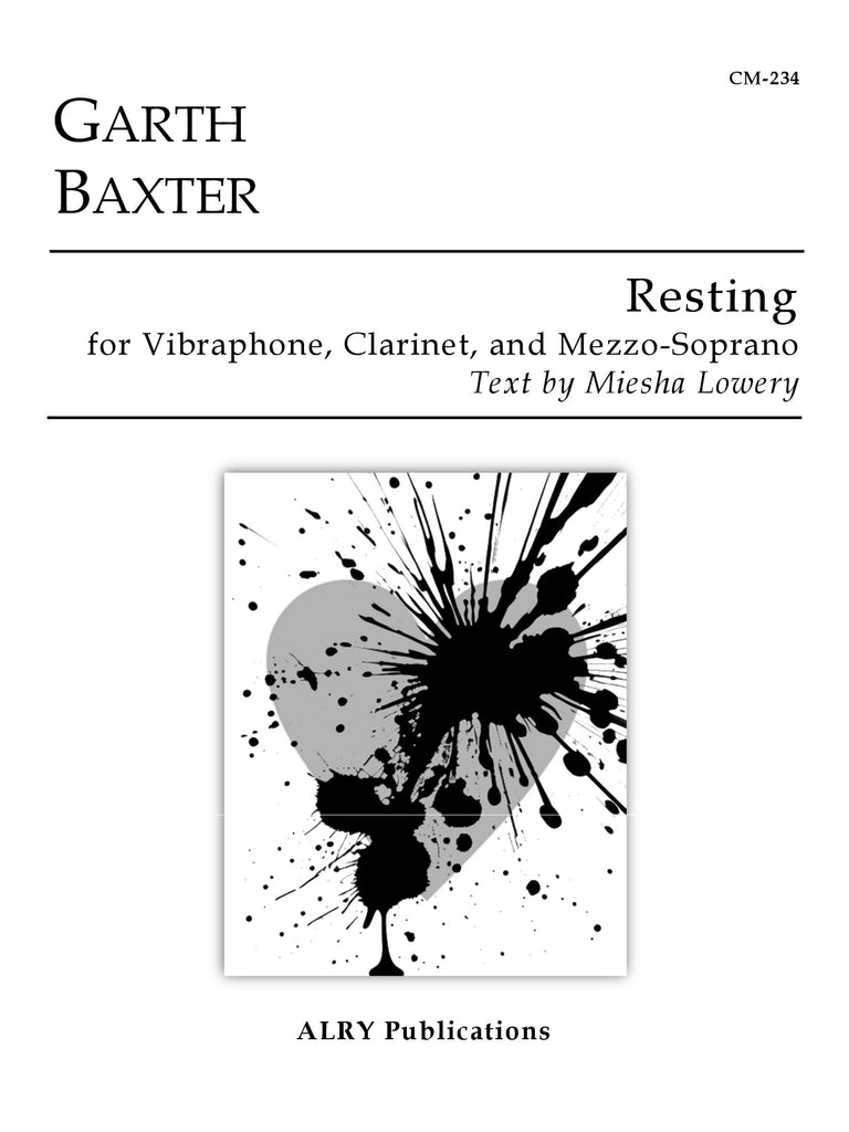 Baxter (Text by Miesha Lowery) - Resting