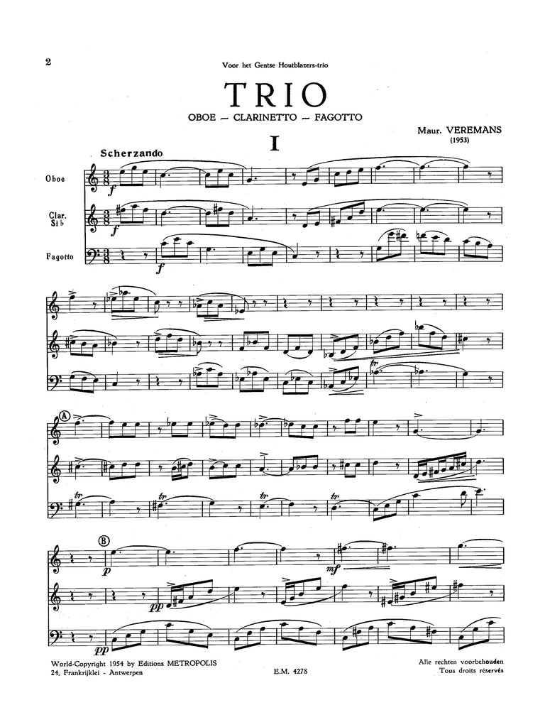 Veremans - Trio