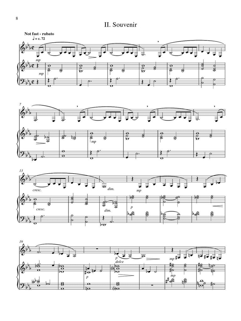 Schocker - Sonata No. 2 for Clarinet and Piano