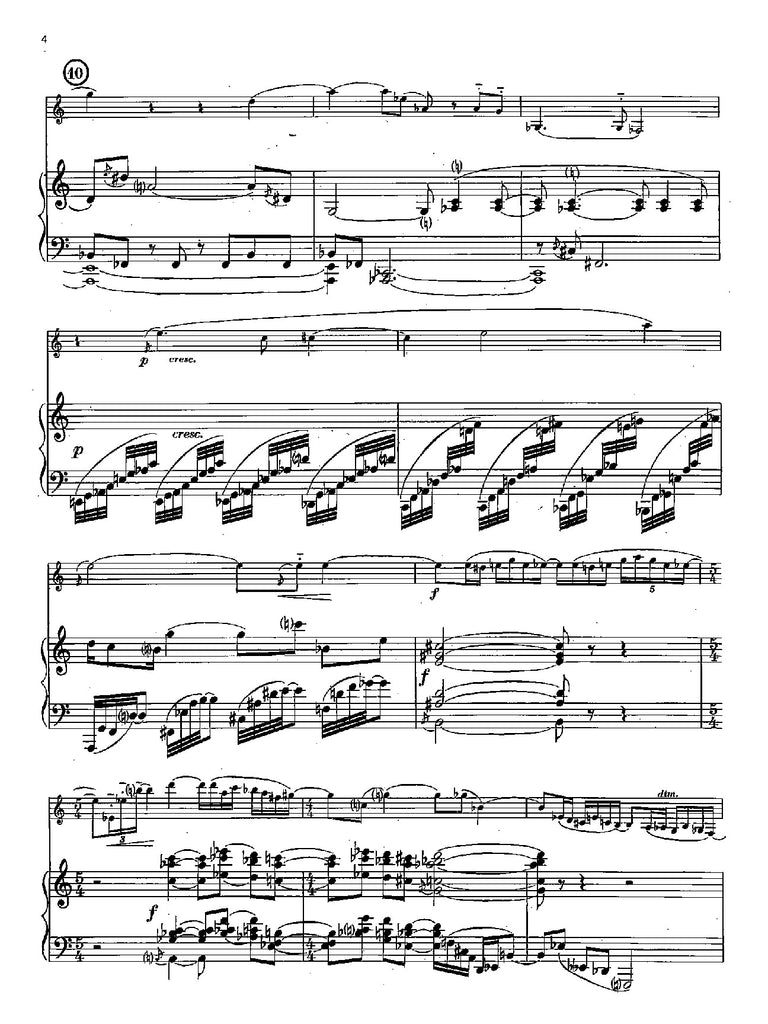 Baeyens - Rhapsodie for Clarinet and Piano