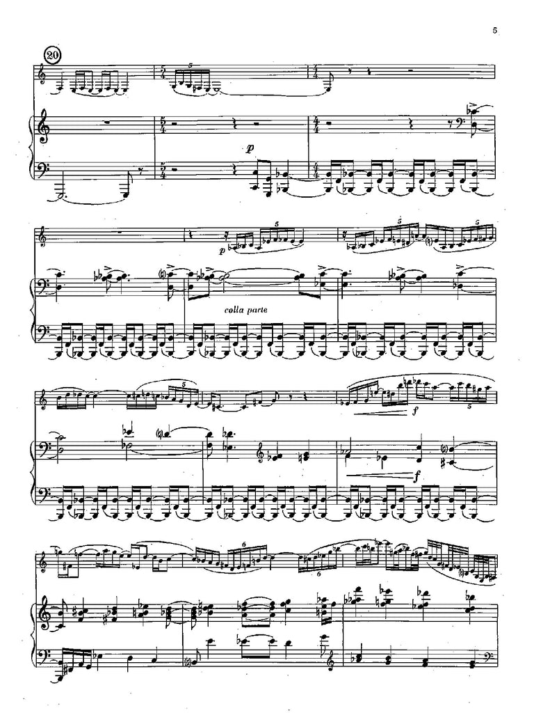 Baeyens - Rhapsodie for Clarinet and Piano