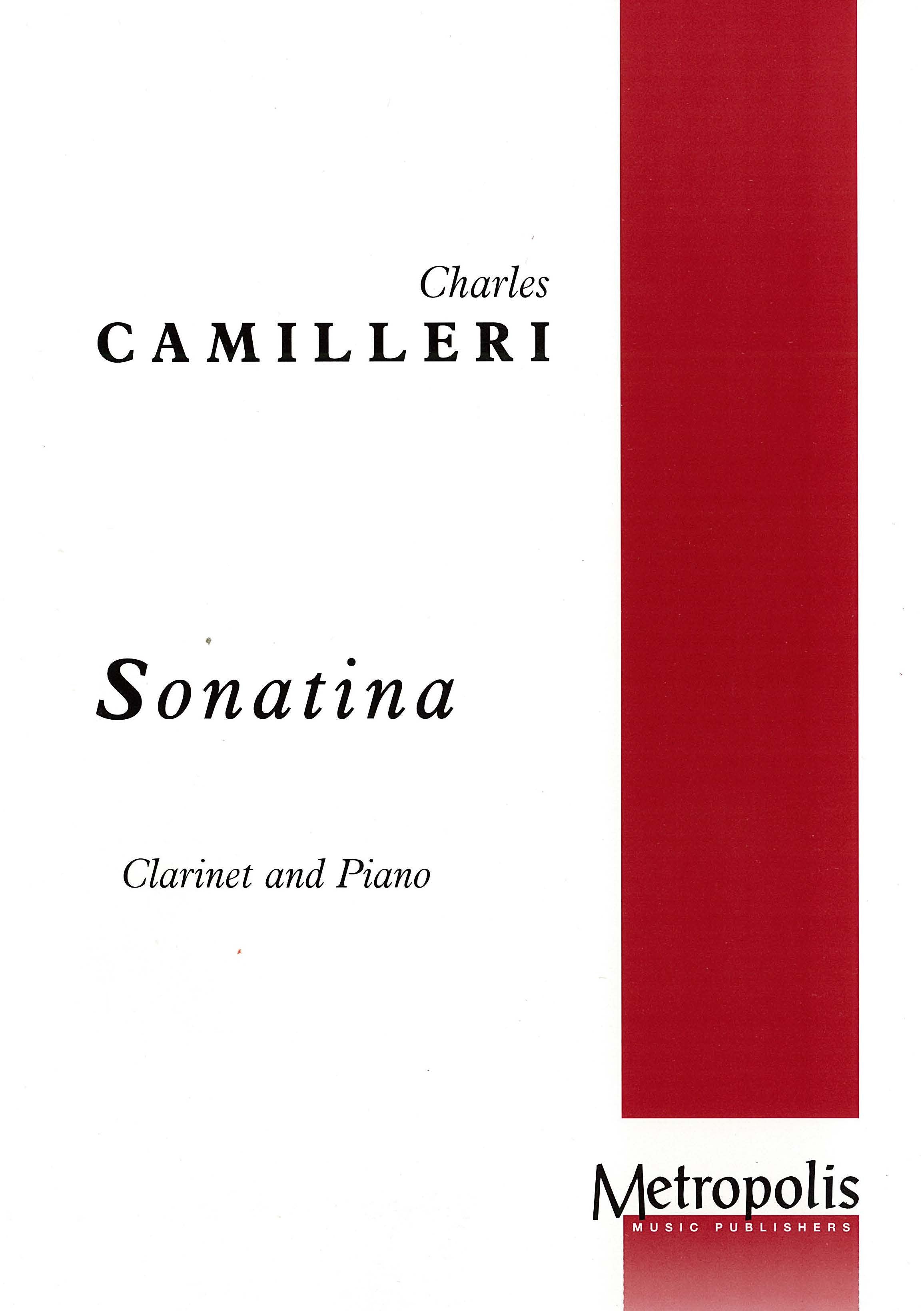 Camilleri - Sonatina for Clarinet and Piano