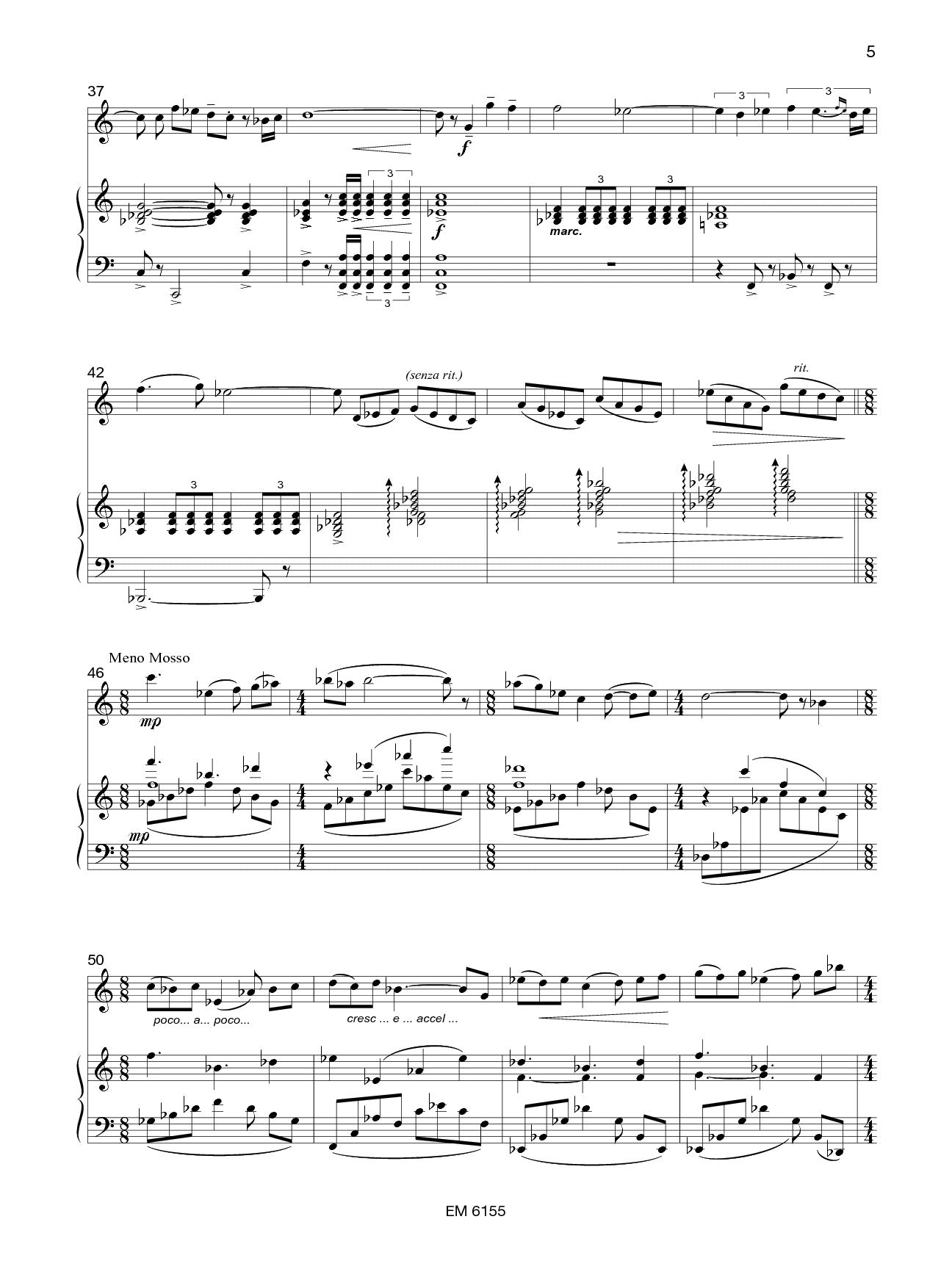 Brosse - Tango Tout Court for Clarinet and Piano