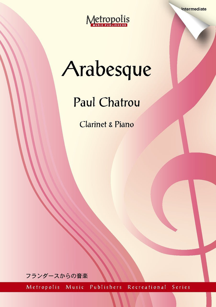 Chatrou - Arabesque for Clarinet and Piano