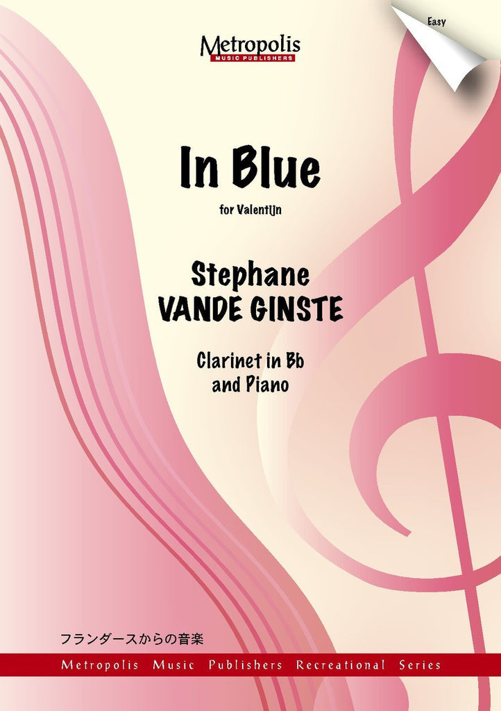 Vande Ginste - In Blue for Clarinet and Piano