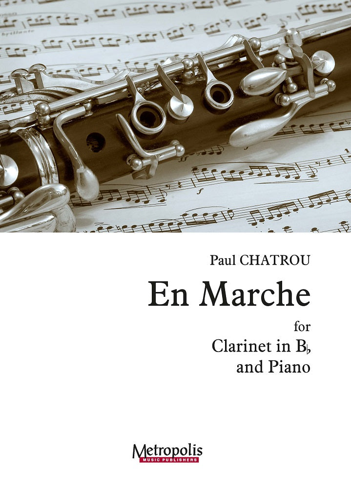 Chatrou - En Marche for Clarinet and Piano