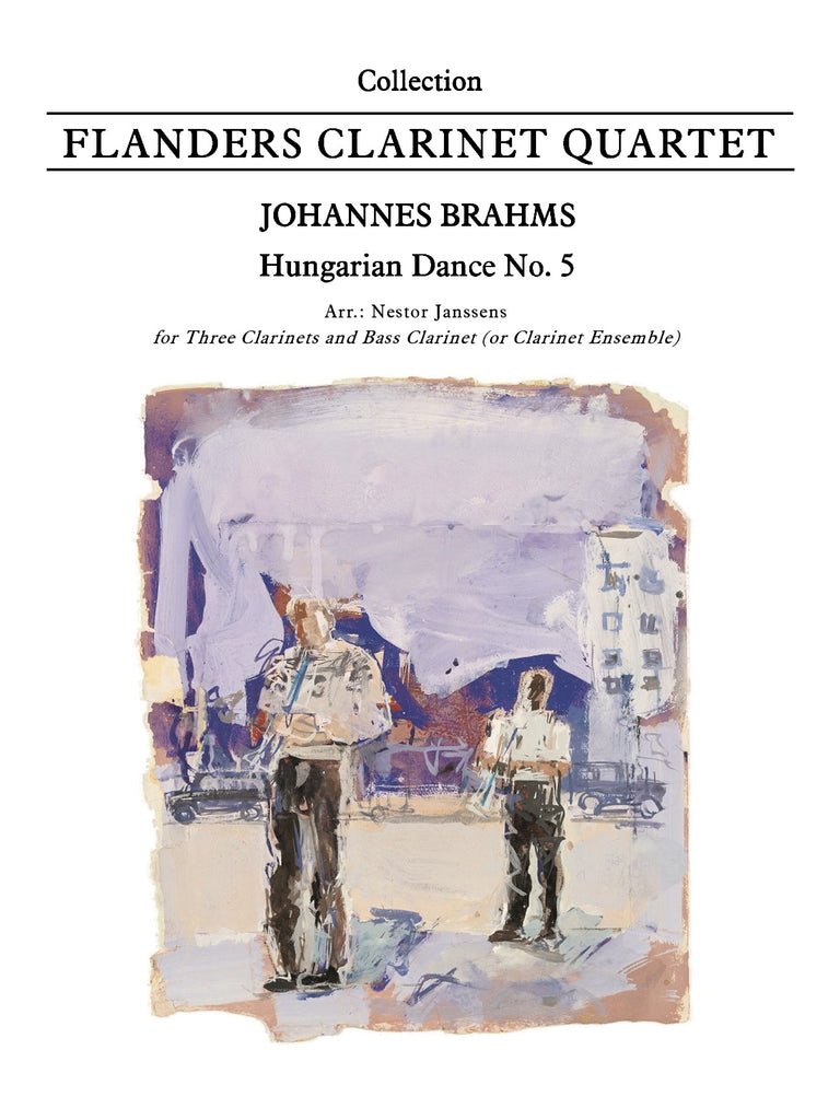 Brahms (arr. Nestor Jannsens) - Hungarian Dance No. 5 for Clarinet Quartet