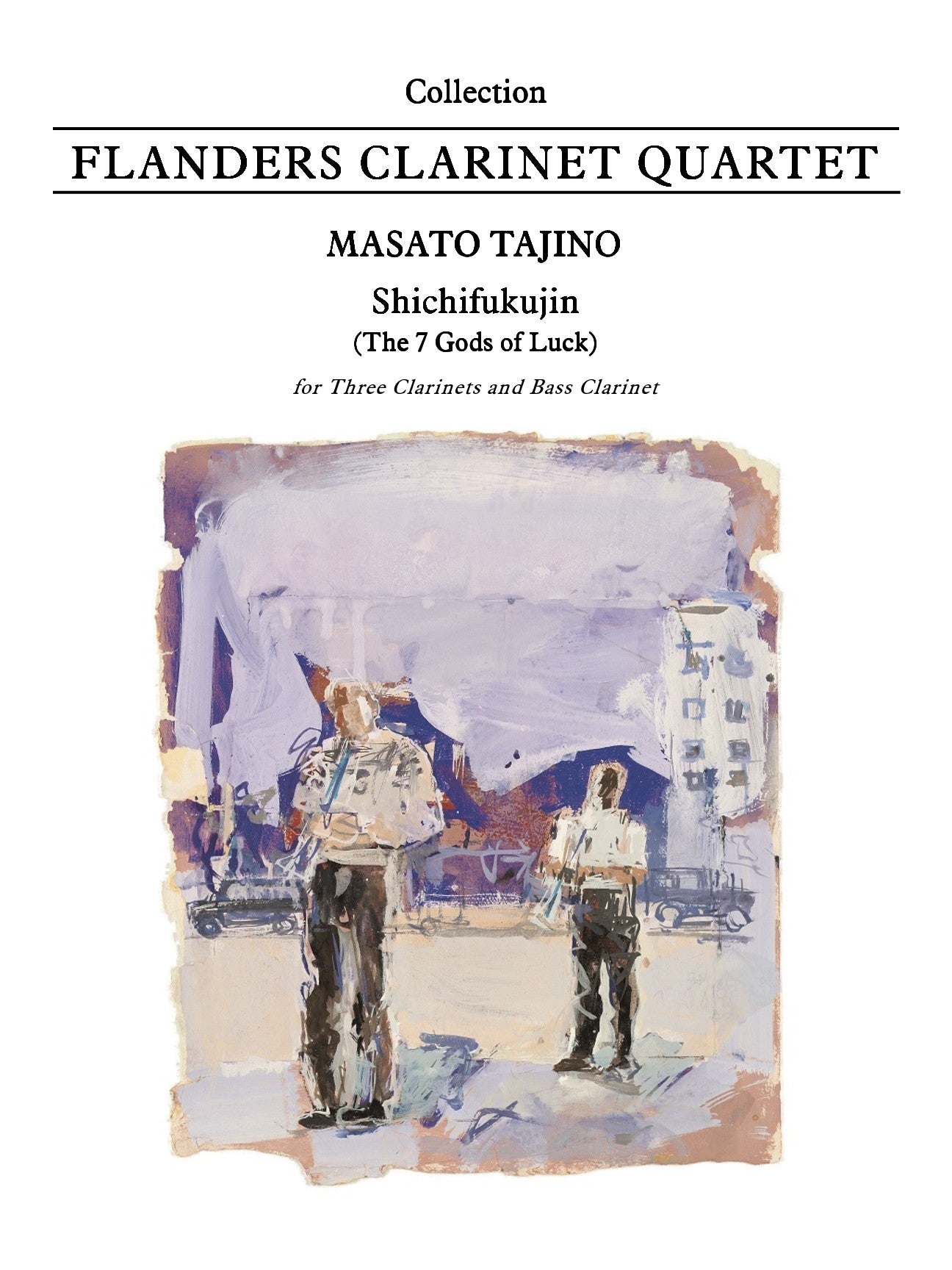 Tajino - Shichifukujin (The 7 Gods of Luck) for Clarinet Quartet