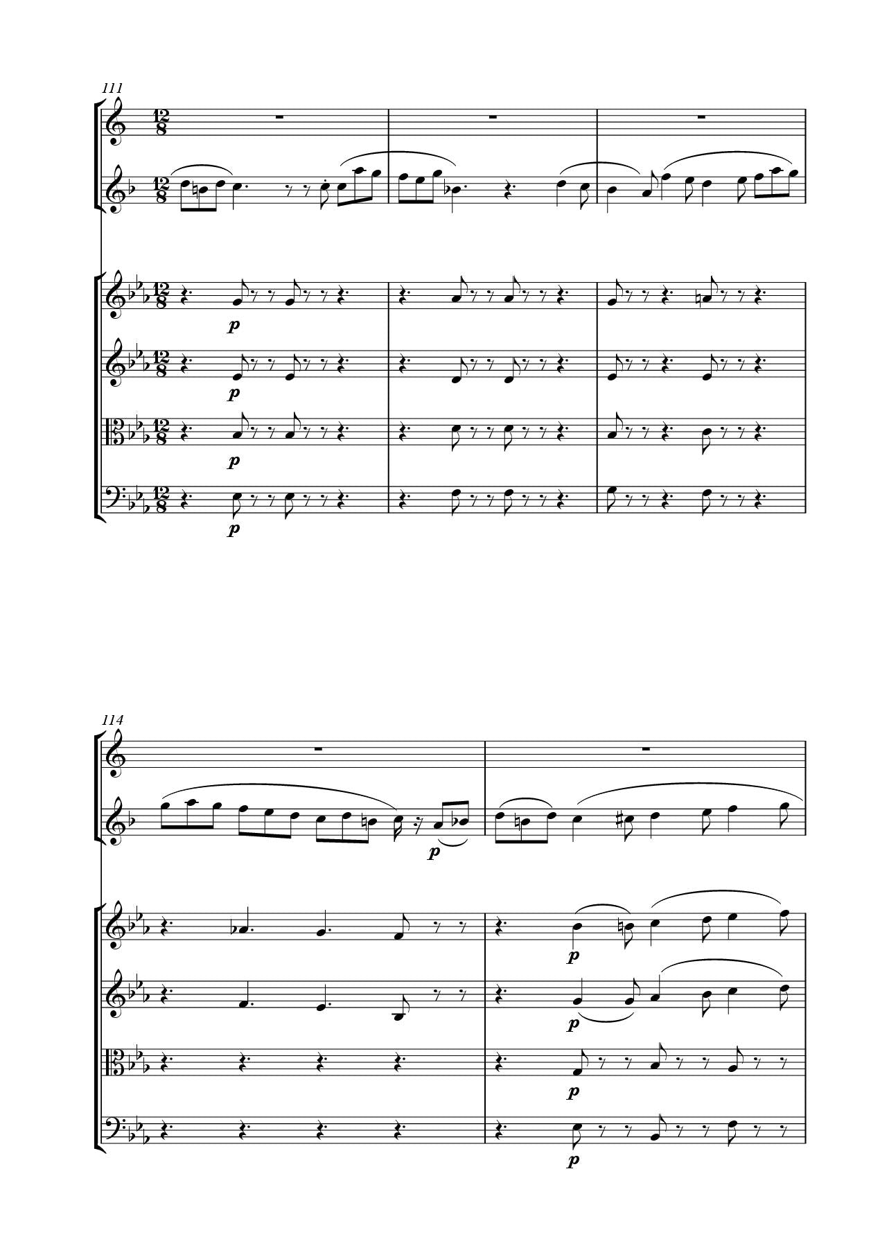 Bassi (arr. Gonzalez) - Gran Duetto Concertato for Eb Clarinet, Bb Clarinet and String Quartet