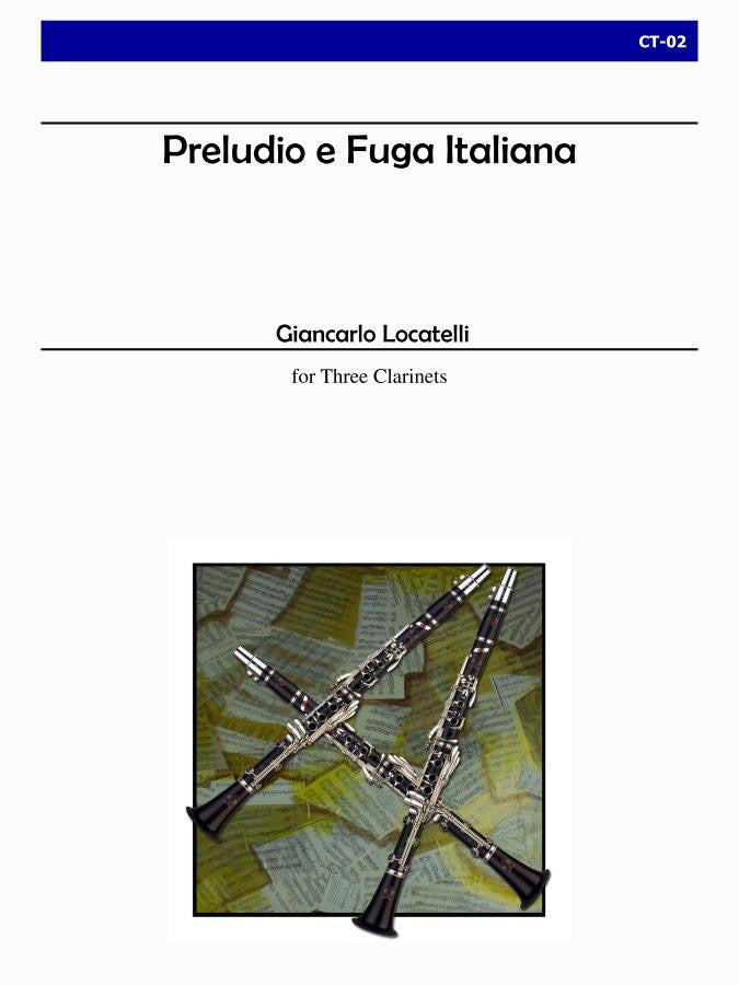 Locatelli - Preludio e Fuga Italiana for Clarinet Trio