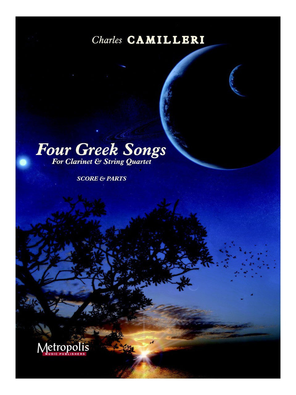 Camilleri - 4 Greek Songs for Clarinet and String Quartet