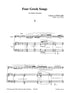 Camilleri - 4 Greek Songs for Clarinet and Piano