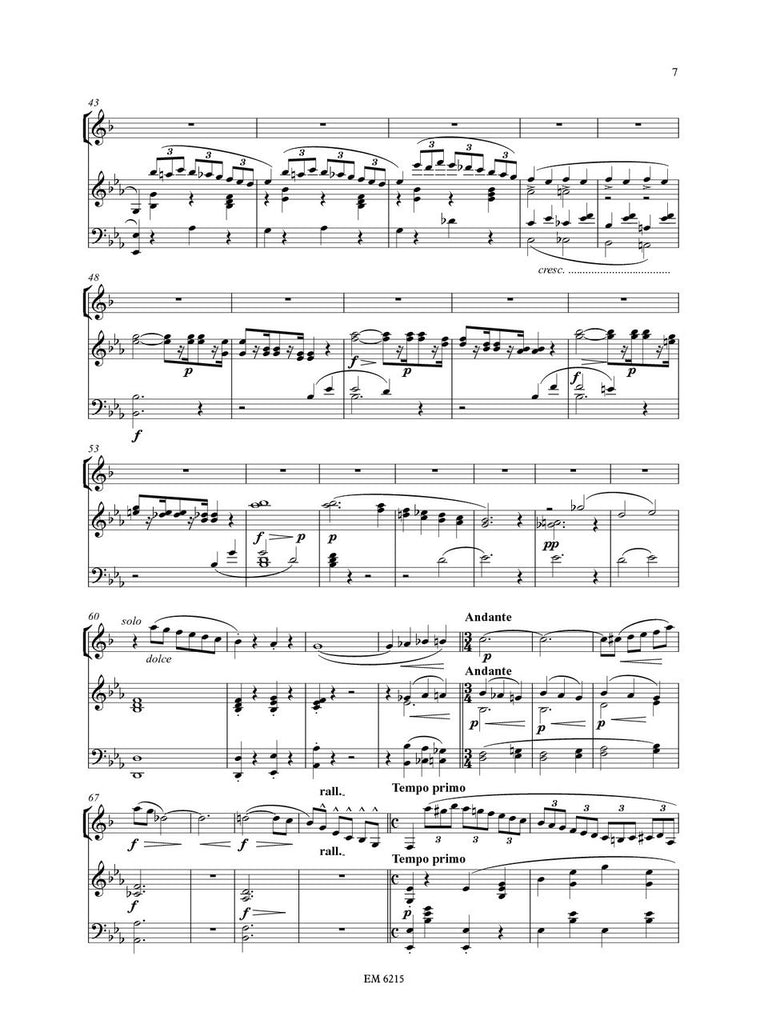 Hanssens - Concertino nr. 1 for Clarinet (Piano Reduction)