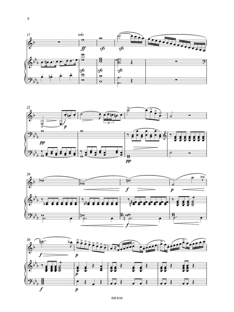 Hanssens - Concertino nr. 2 for Clarinet (Piano Reduction)