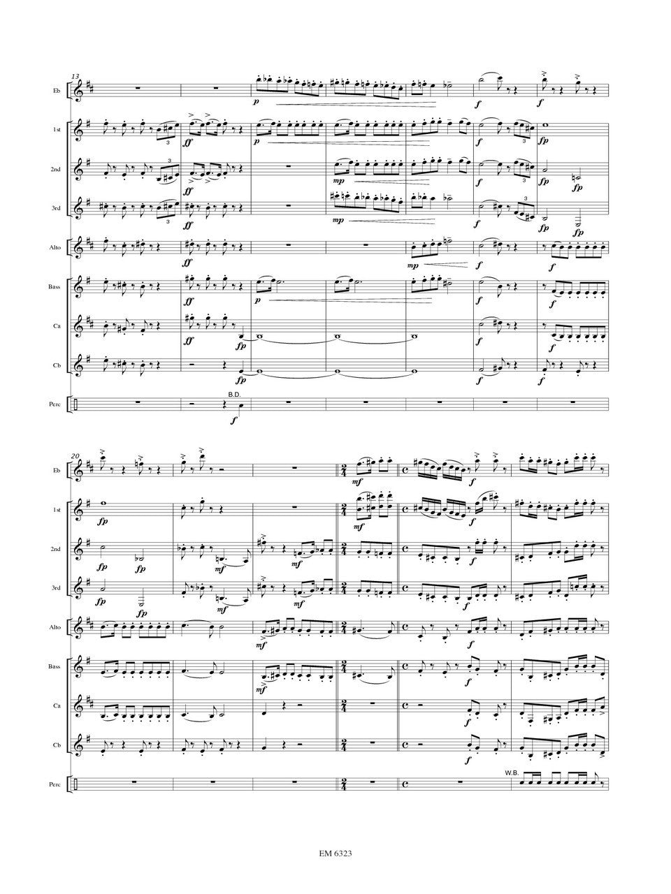 Tajino - Japanese Songs for Clarinet Choir