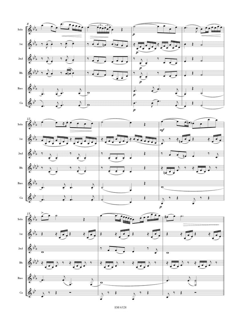 Baermann (arr. Prof. Hideaki Iwai) - Adagio for Clarinet