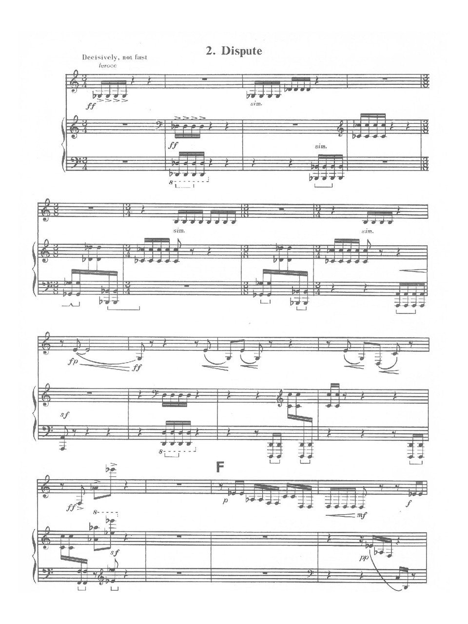 La Montaine - Conversations for Clarinet and Piano
