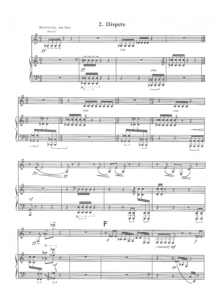 La Montaine - Conversations for Clarinet and Piano