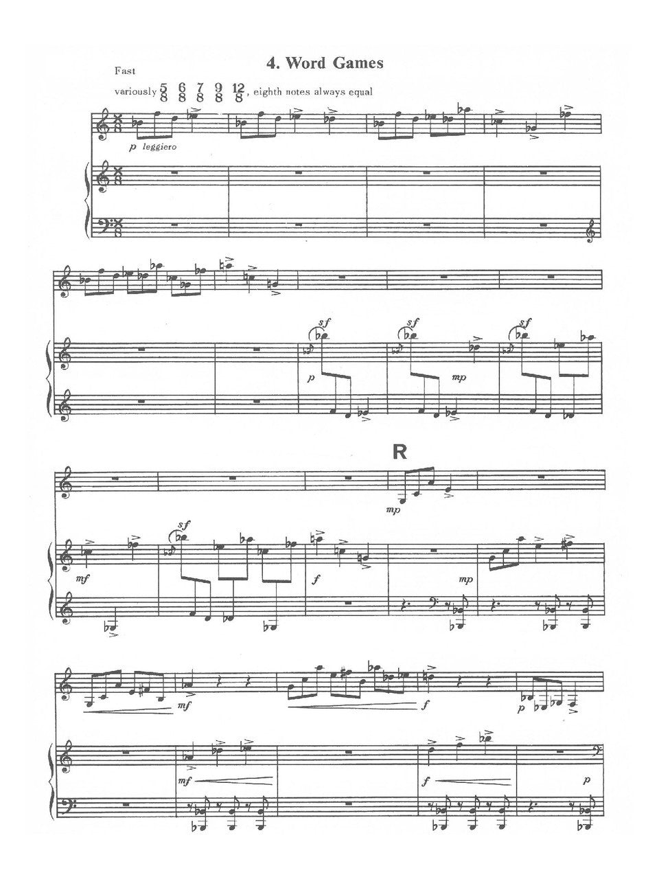 La Montaine - Conversations for Clarinet and Piano