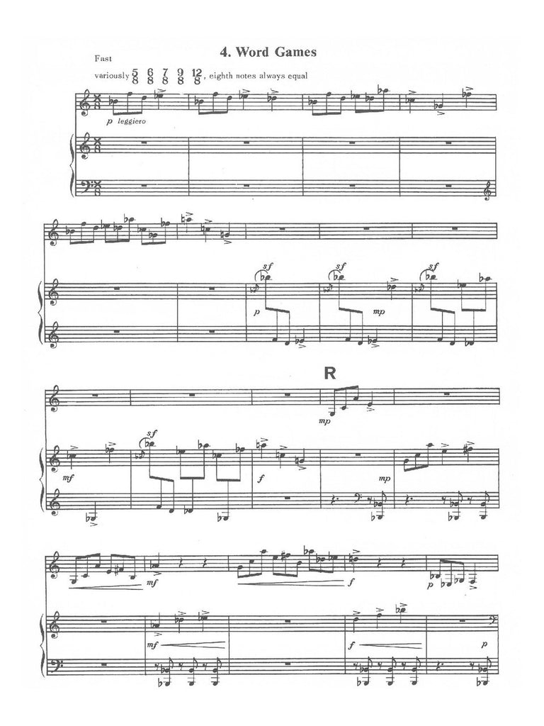 La Montaine - Conversations for Clarinet and Piano