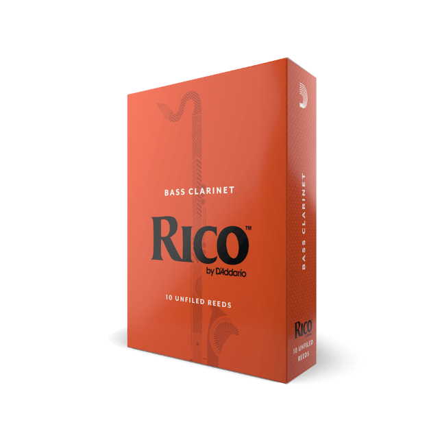 Rico by D'Addario - Bass Clarinet - Box of 10