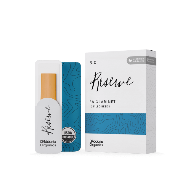 D'Addario's Organic Reserve - E-flat Clarinet - Box of 10