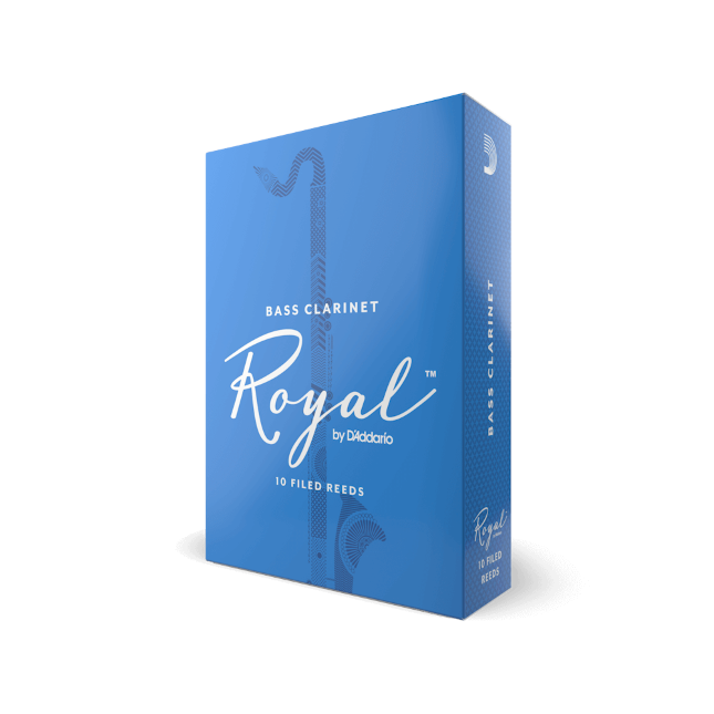 Royal by D'Addario - Bass Clarinet - Box of 10