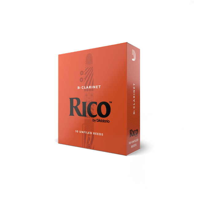 Rico by D'Addario - B-flat Clarinet - Box of 10