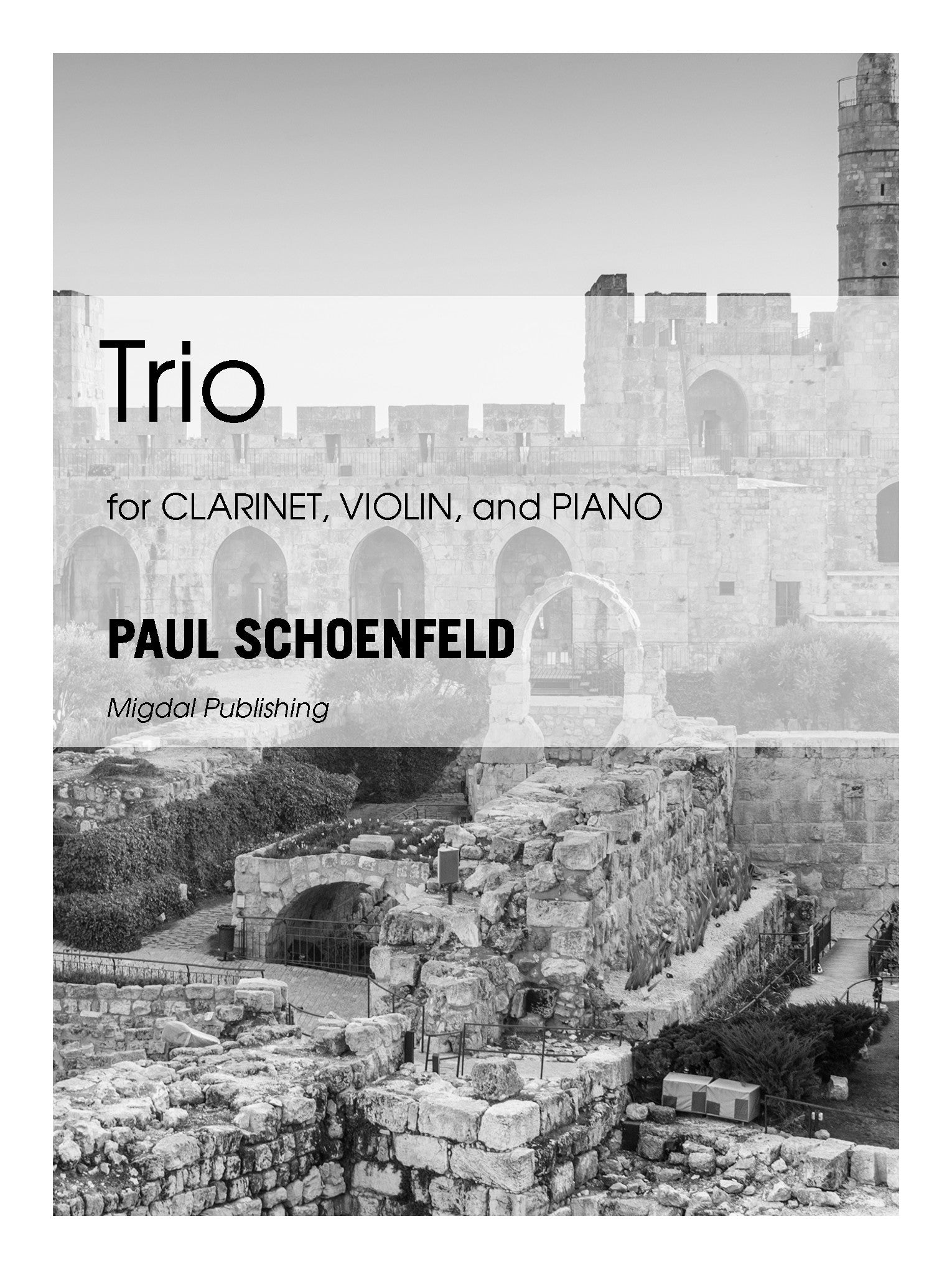 Schoenfeld - Trio for Clarinet, Violin, and Piano