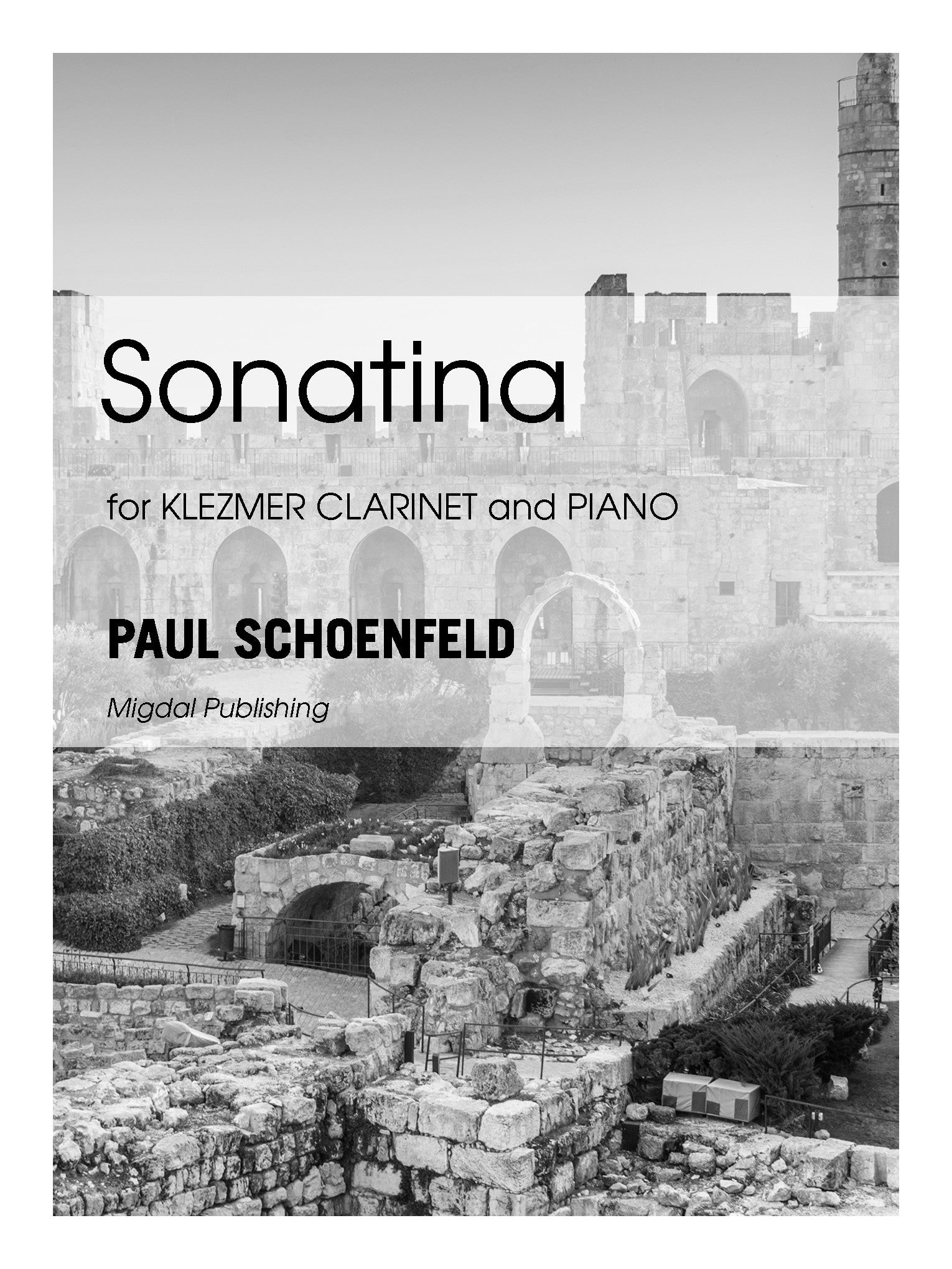 Schoenfeld - Sonatina for Klezmer Clarinet and Piano