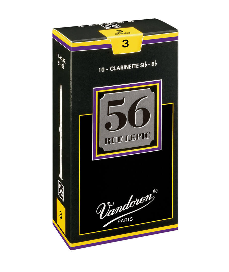 56 Rue Lepic Reed - B-flat Clarinet - Box of 10