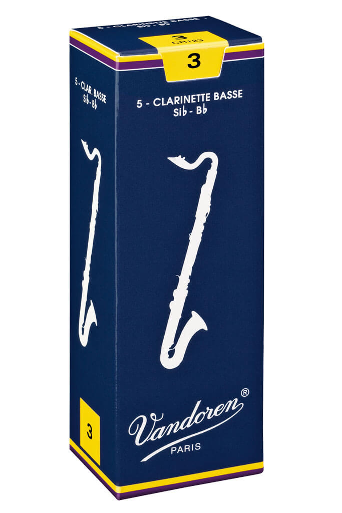 Traditional Reed - Bass Clarinet - Box of 5