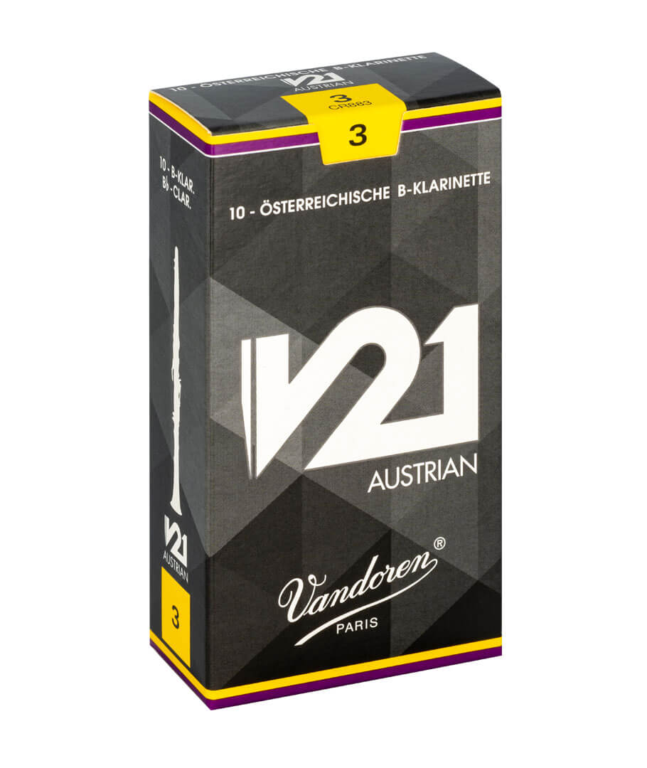 V21 Austrian Reed - B-flat Clarinet - Box of 10