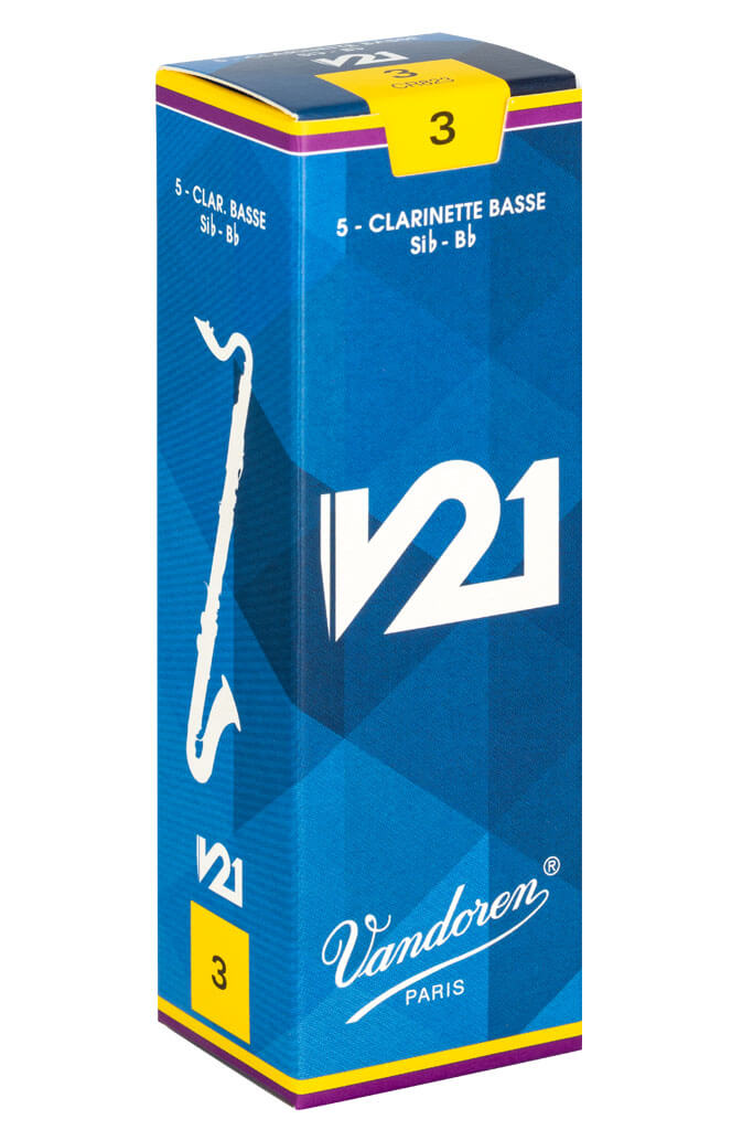 V21 Reed - Bass Clarinet - Box of 5