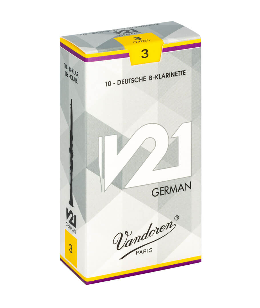 V21 German Reed - B-flat Clarinet - Box of 10