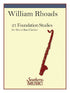 Rhoads - 21 Foundation Studies for Alto/Bass Clarinet