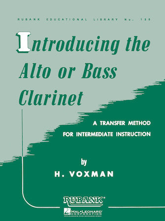 Voxman - Introducing the Alto or Bass Clarinet