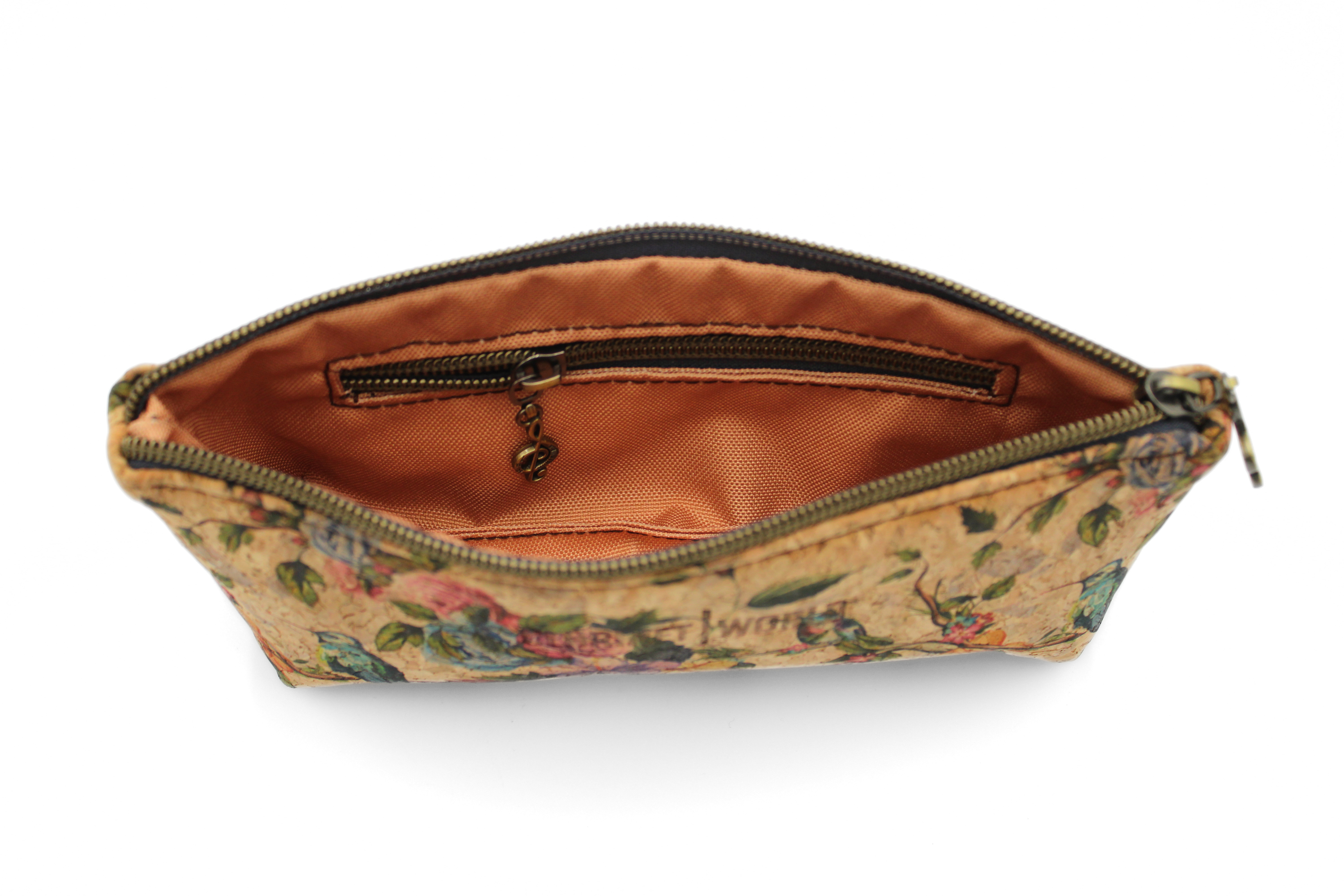 Handcrafted by J.Anne - Small Accessory Zipper Pouch - Hummingbird