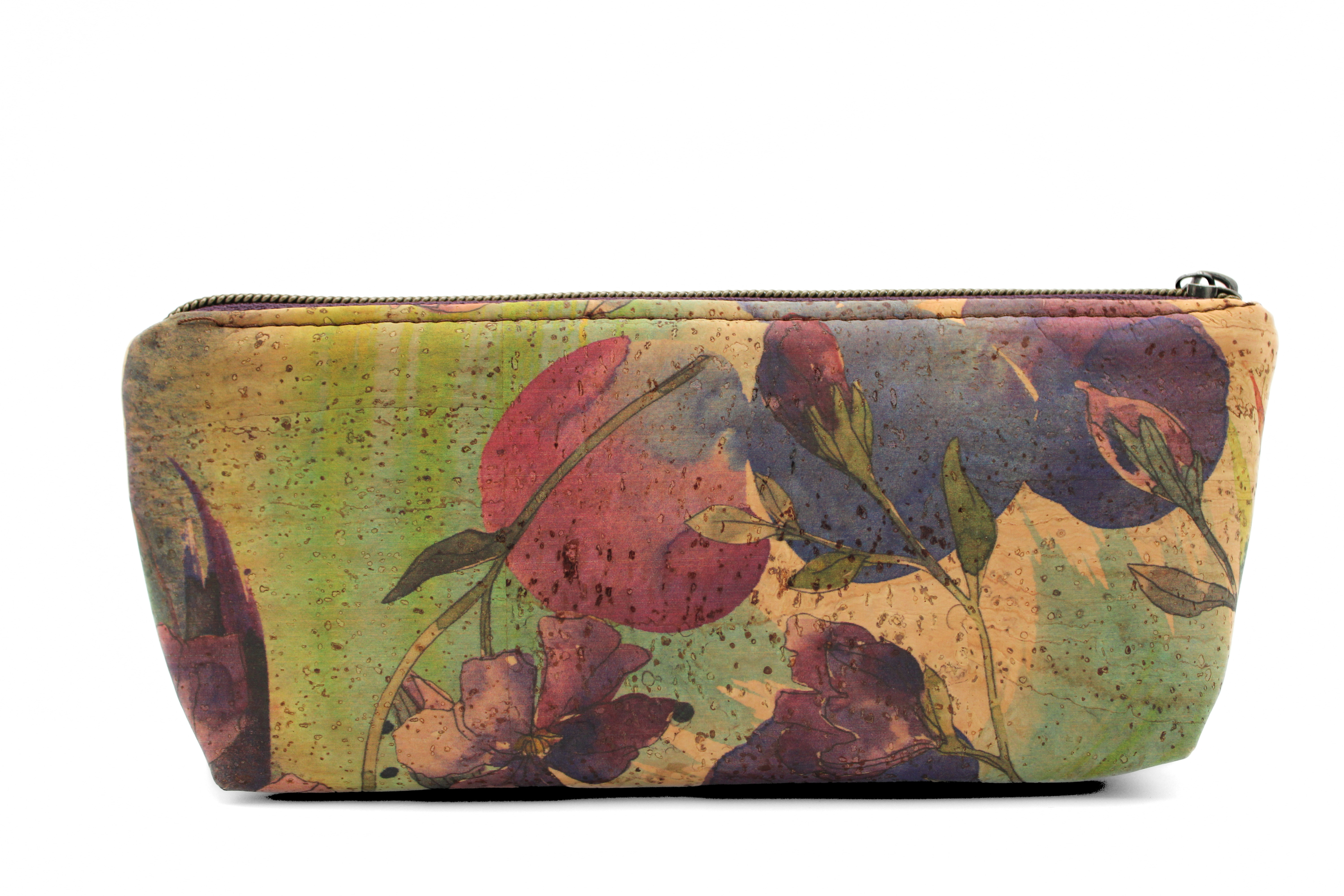 Handcrafted by J.Anne - Small Accessory Zipper Pouch - Colorful Floral