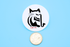 Cat-Hi Bass Clarinet Cat Sticker