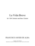 De Alba - La Vida Breve for 3 B-flat Clarinets and Bass Clarinet