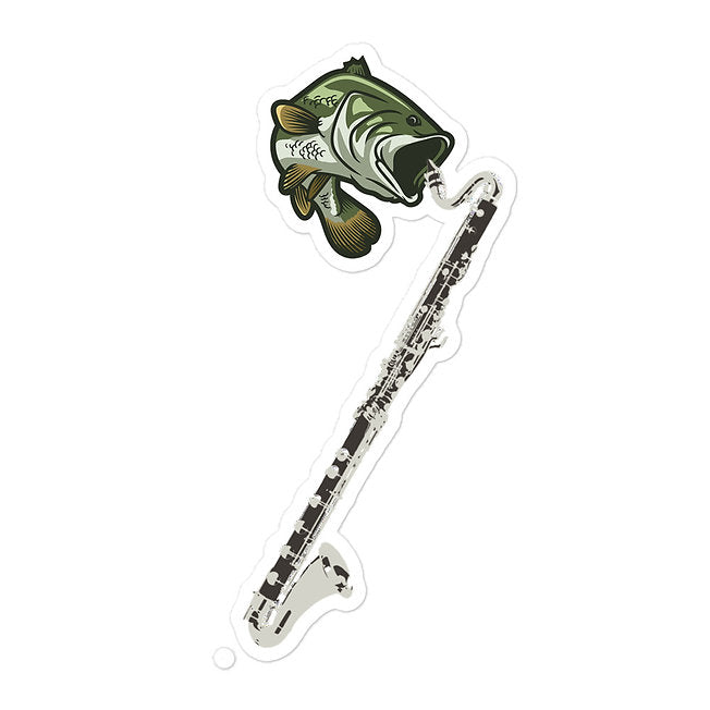 The Bass Clarinetist Stickers